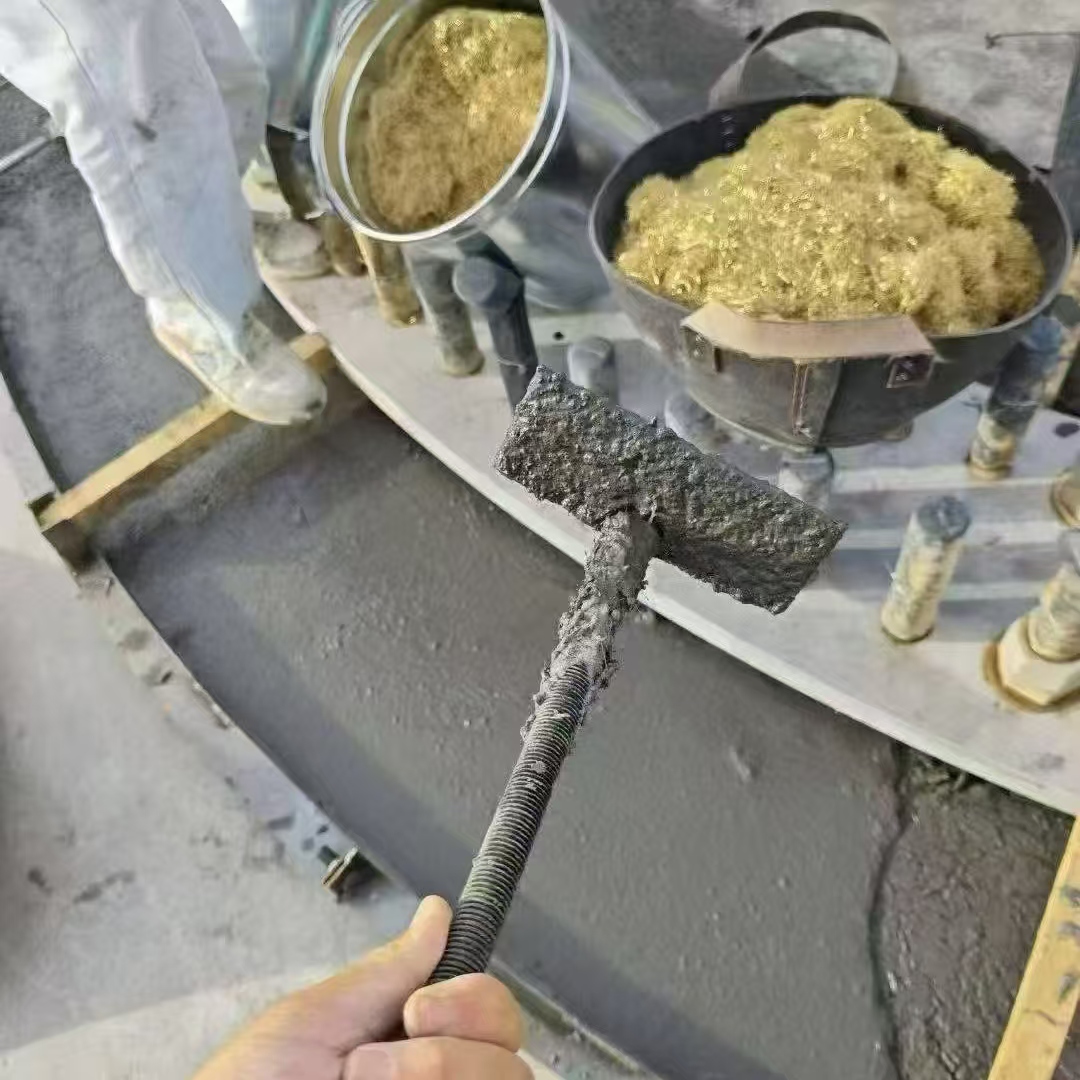 肇源C120钢纤维高强无收灌浆料 轧机压缩机汽轮机发电机锻压设备底座灌浆材料